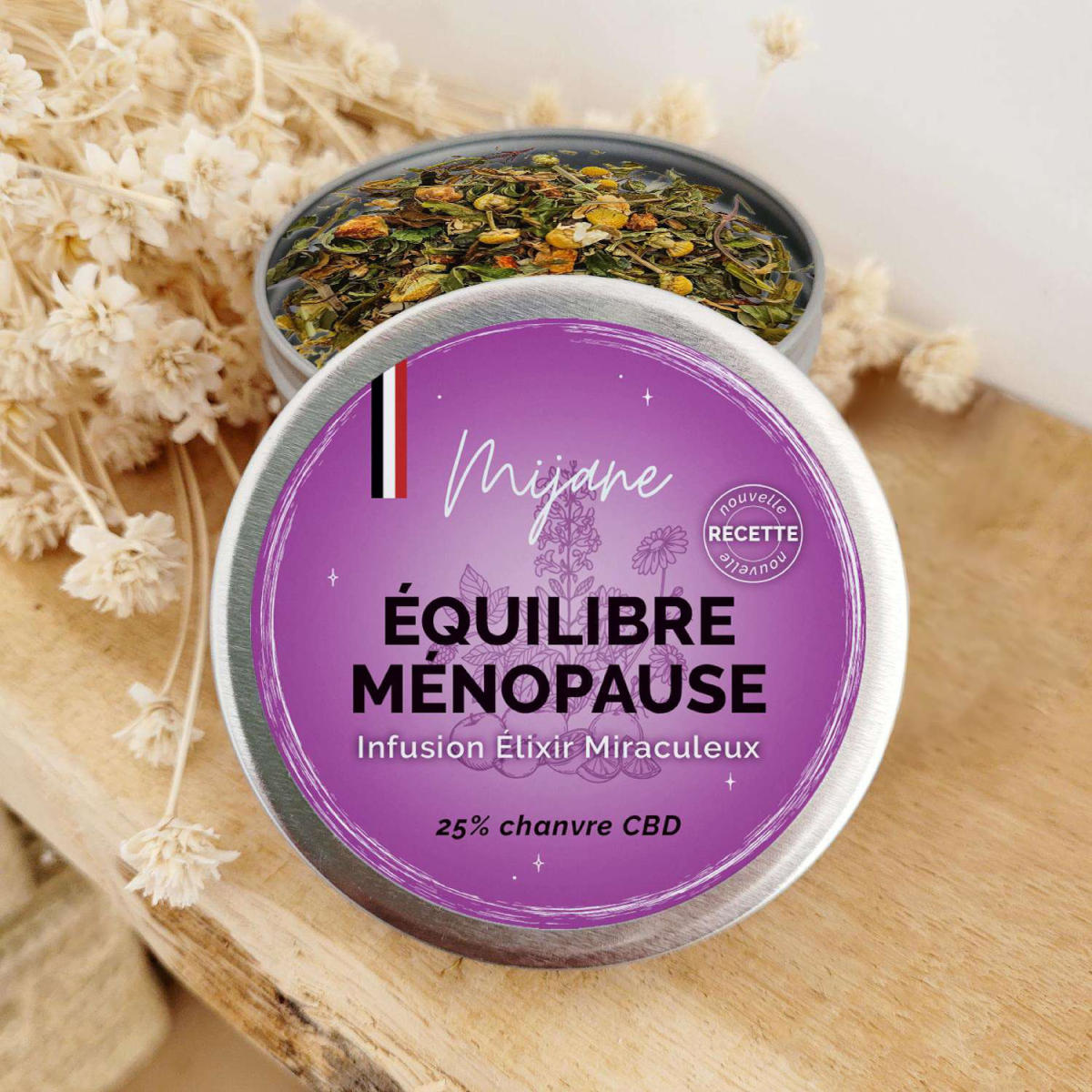 Infusion Élixir Miraculeux Équilibre Ménopause Legalize